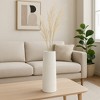 Decorative Ceramic Vase for Home Decor Accent - Perfect for Living Room Decor, Bedroom Display, Office Styling, Table, or House Accent - 3 of 4