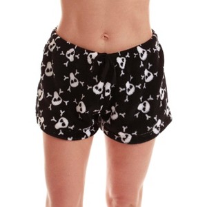 Just Love Womens Cozy Plush Printed Pajama Shorts -PJs for Women - 1 of 3
