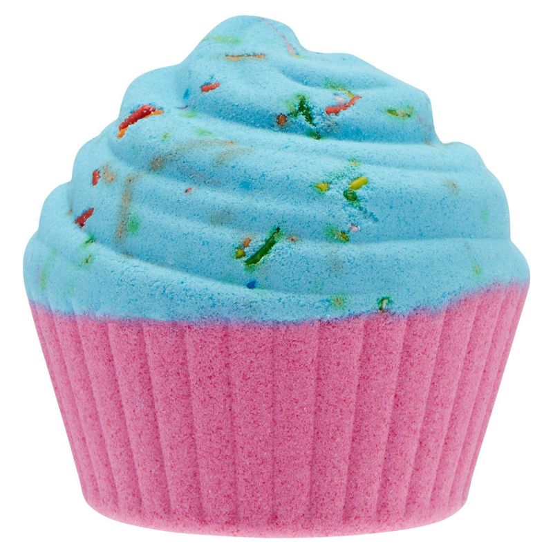 Holler and Glow Cake It Easy Cupcake Shaped Scented Bath Bomb - 4.23oz, 3 of 8