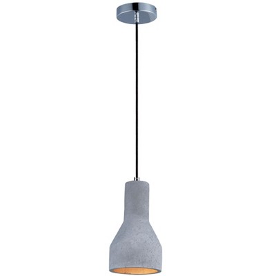 Maxim Lighting Crete 1 - Light Pendant in  Polished Chrome
