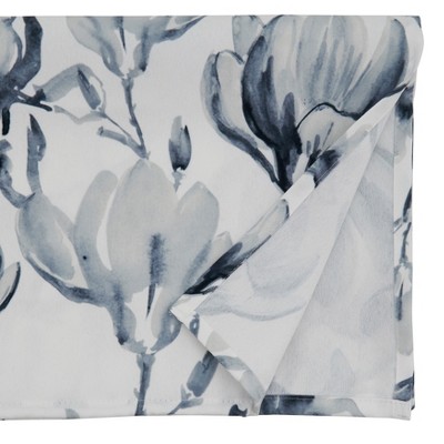 Watercolor Floral Polyester Table Runner, 16" x 72"