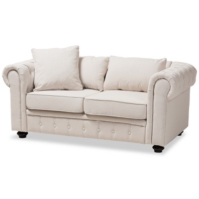 tufted loveseat target