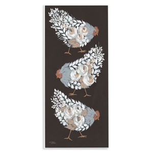 Stupell Industries Abstract Floral Body Hens Wall Plaque Art - 1 of 4