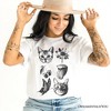 Dangerous Elements Grunge Tattoo Style T-Shirt, Photocopy Stipple Collage Art Tee | OrnamentallyYou - 4 of 4