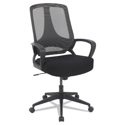 Alera MB Series Mesh Mid-Back Office Chair Black MB4718