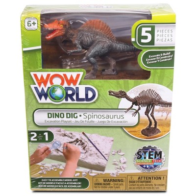 WowWorld: Dino Dig - Spinosaurus - Skeleton Excavation Kit, Ages 6+