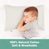 KeaBabies Toddler Pillowcase for 13X18 Pillow, Organic Toddler Pillow Case, Travel Pillow Case Cover - 3 of 4
