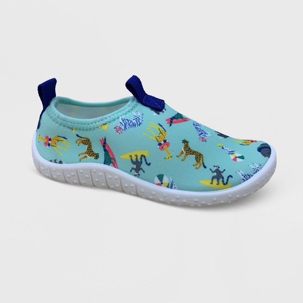 Toddler Lake Slip-On Apparel Water Shoes - Cat & Jack Mint 12, Green