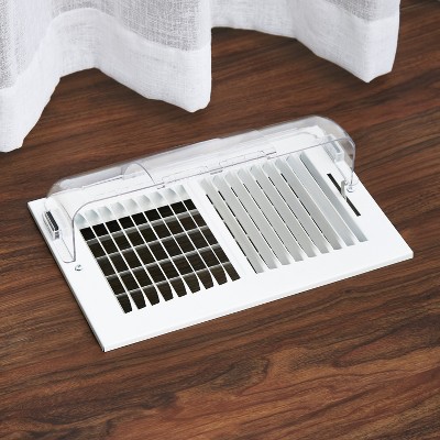 The Lakeside Collection Unbreakable Floor Heat and Air Deflector With Magnetic Holds