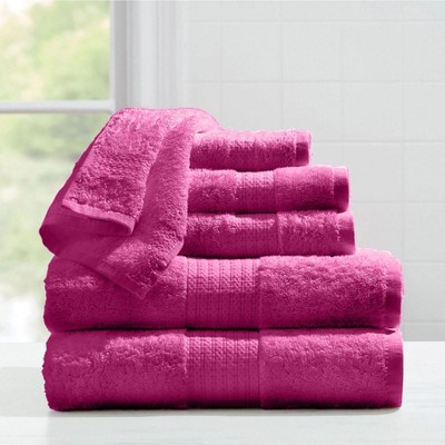 BrylaneHome BH Studio 6 Piece Bath Towel Set