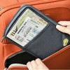 iMountek Travel Passport Wallet: 12-cell organizer for tickets, IDs, and cards. Water-repellent case for travel & daily use. Black - image 4 of 4