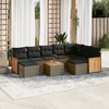 vidaXL Garden Sofa Set Grey - 2 of 4