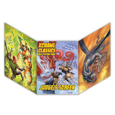 Xcrawl Classics Dungeon Judge's Screen - (Hardcover)
