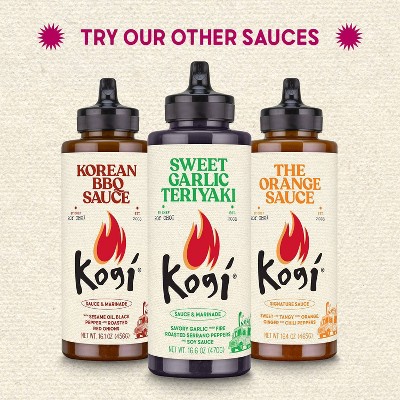 Kogi Garlic Gochujang Sauce and Marinade - 16.6oz
