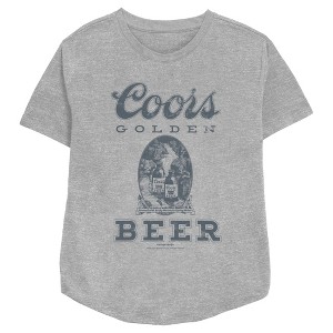 Women's Miller High Life Distressed Logo T-Shirt - 1 of 3