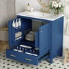 ChicFurnit 24/30/36 Inch Bathroom Vanity with Sink Freestanding Storage Cabinet with Soft Close Doors Function Storage for Bathroom, 18.3"*24"*33.9" - 2 of 4