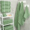 American Soft Linen 100% Cotton Luxury Turkish 4 Piece Bath Towel Set, 27x54 inches Soft Quick Dry Bath Towels for Bathroom - 2 of 4