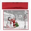Masterpiece Studios Holiday Collection 16-Count Boxed Christmas Cards with Foil-Lined Envelopes, 7.8" x 5.6", Santa and Snowman (897700) - 2 of 2