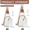 CLUCI Small Sling Bag for Women,Vegan Leather Crossbody Bags for Women,Fanny Packs with Guitar Strap - 3 of 3