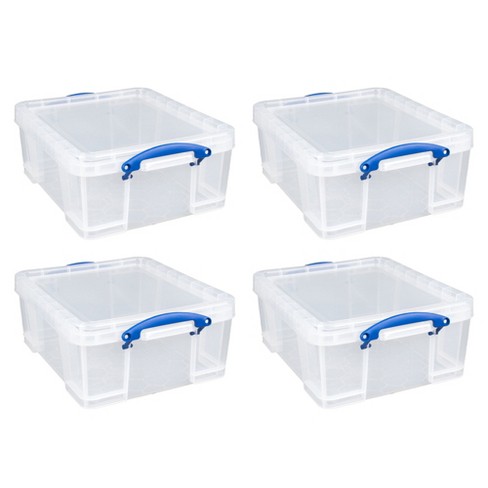 Really Useful Box 17 Liter Plastic Stackable Storage Container W