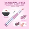 SAVILAND Electric Nail Drill: Ultra Quiet Low &Vibration Electric Nail File with 12 Nail Drill BitsRose. (Rose) - 4 of 4