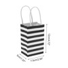 Unique Bargains Stripes Gift Bags 6 Pcs - 3 of 4