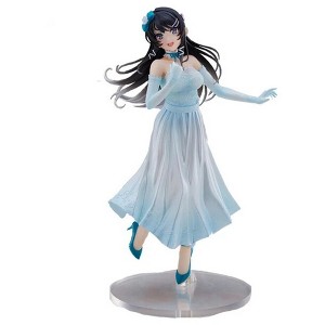 Taito: Rascal Does Not Dream of Bunny Girl Senpai - Mai Sakurajima (Party Dress) Coreful Figure - 1 of 4