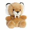 Aurora Mini Ash Saber Tooth Tiger Palm Pals Adorable Stuffed Animal Brown 5" - 2 of 4