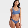 Women's Invisible Edge Cotton Thong Underwear - Auden™ - 3 of 4