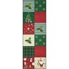 Christmas Washable Area Rug Holiday Decor Non-Slip Non Shedding Rugs - 2 of 4