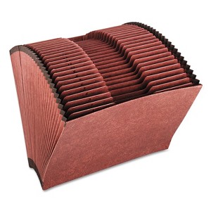 Pendaflex Heavy-Duty Expanding Open Top File 31 Pockets 1/3 Tab Letter Brown R217DHD - 1 of 4