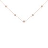 Sterling Silver 1/2 Cttw Diamond Station Necklace - 2 of 4
