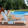 DoCred Heavy Duty 5-Position Folding Chaise Lounge Chair for Outdoor Sunbathing, Pool, Beach & Patio – Single & 2-Pack Options Available - 2 of 4