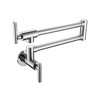 Elegant Lighting Gabriel Wall Mounted Pot Filler in Chrome