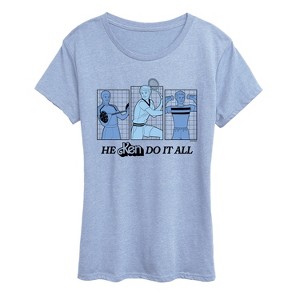 Women's - Barbie - He Ken Do It All Short Sleeve Graphic T-Shirt - 1 of 3