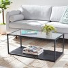 Ackley Coffee Table - Black - Safavieh - 2 of 4