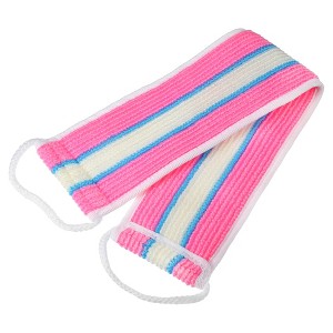 Unique Bargains Elasticity Body Scrub Towel 21.06"x4.13" 1 Pc - 1 of 4