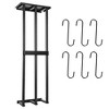 NewHome
"Wall Mounted Towel Rack for Rolled Towels, Bathroom Towel Holder, Organizer Shelf for Towels" Black - 2 of 4
