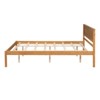 Whisen Modern and Simple Wood Platform Bed with Headboard - 4 of 4