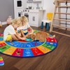 Kids Play Rug  ABC Carpet Ultra-Soft Non Slip Educational Rug Alphabet Numbers Shapes Circle Learning Playmat Floor Carpet  for Playroom - 2 of 4