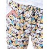 Disney Womens' Up Movie Film Carl Russell Dug Chibi Sleep Pajama Pants Blue - image 4 of 4