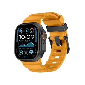 Nimbus9 RidgeFit Rugged Sport Band for Apple Watch 44/45/46/49mm - Yellow - 1 of 2