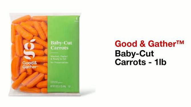 Baby-Cut Carrots - 1lb - Good &#38; Gather&#8482;, 2 of 7, play video