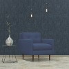 RoomMates Ornate Ogee Peel and Stick Wallpaper Blue/Black: Removable Vinyl, Self-Adhesive, Abstract Pattern, 28.2 Sq Ft Coverage - 2 of 4