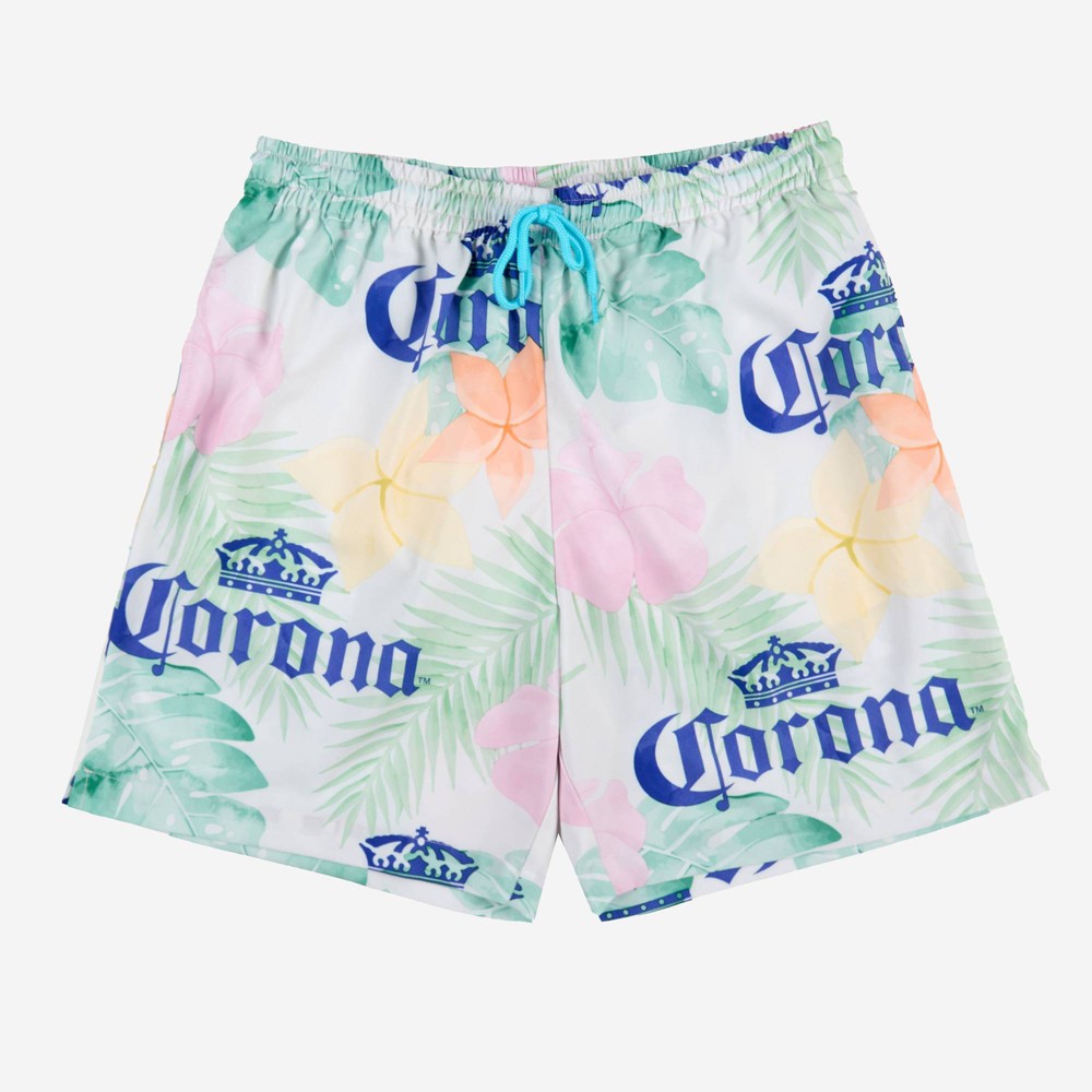 Photos - Swimwear CORONA Men's 7"  Swim Shorts - S 