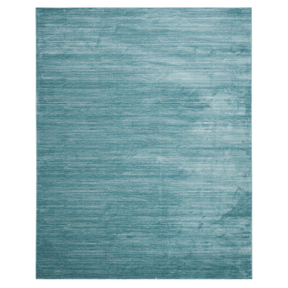 9'X12' Solid Loomed Area Rug Aqua - Safavieh