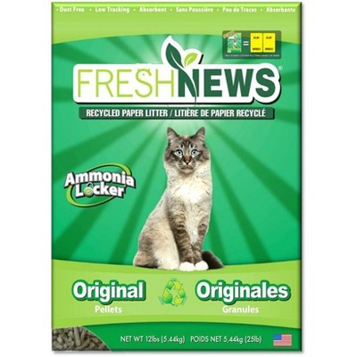 Photo 1 of Fresh News Original Paper Pellet Cat Litter - 12lb