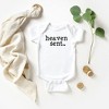 The Juniper Shop Heaven Sent Heart Baby Bodysuit - image 2 of 2