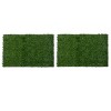 2 Pack Dog Grass Potty Pad For Dogs Professional Potty Training Reusable Artificial Grass For Dogs Portable Dog Grass Turf Potty Pad Indoor Outdoor - 4 of 4