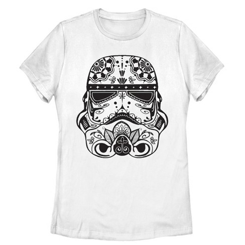 Women\'s Ornate T-shirt Wars Target Stormtrooper Star :